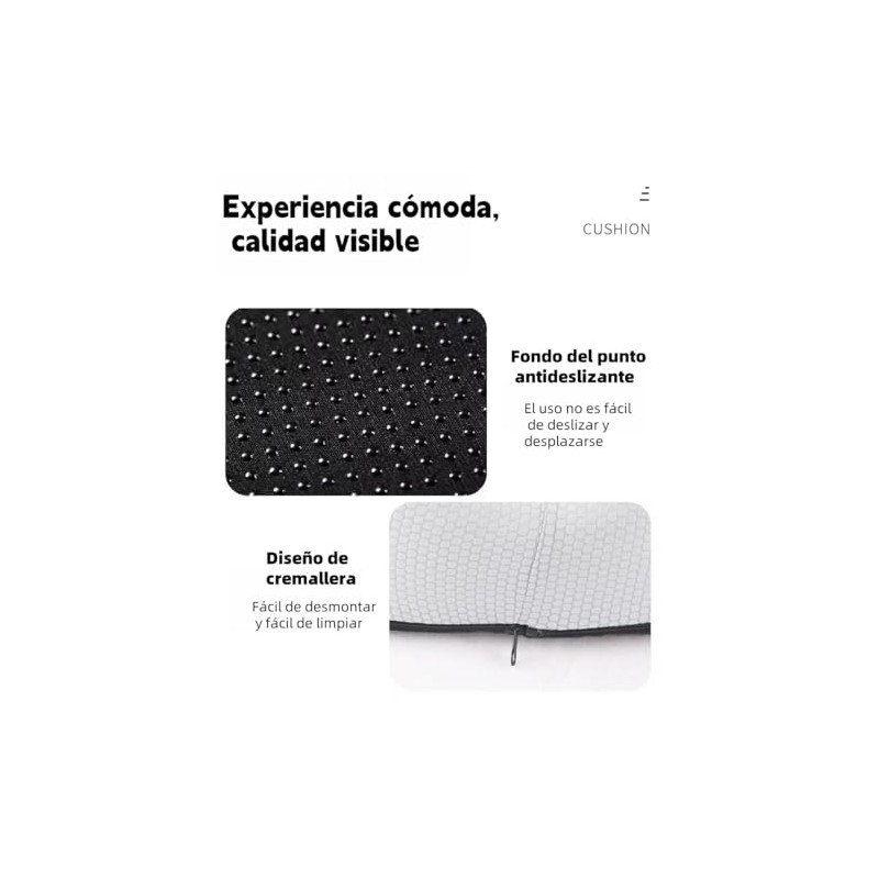 Cojin para Coxis y Ciatica Lumbar, Cojín para Silla de