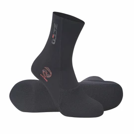 Neoprene Diving Socks 1.5mm Diving Wetsuit Water Fin Socks, Flexible Anti Slip Warm Surfing Booties Beach Socks for Snorkeling, Surfing, Kayaking, Swimming, Diving Water Sports (1.5W-BK-M)