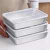 Stainless Steel Food Storage Containers for Kitchen Organization – 3-Piece