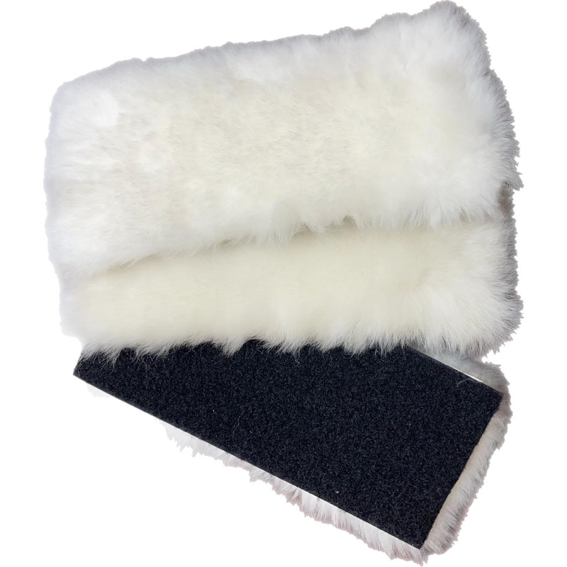 Genuine Lambwool Mop for Floor Cleaning, Dusting, Waxing, 9" Flat