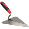 KOTARBAU® Maurer Stainless Steel Triangular Trowel Welded 200 mm Polished