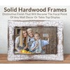 MY VINTAGE FINDS Rustic Farmhouse Picture Frames 5x7 Distressed Wood