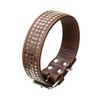 Karlie Vintage Dog Collar with Square Studs Width 50 mm