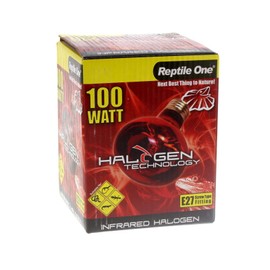Halogen Heat Lamp Infrared 100W Eqv 130W E27 Kongs Reptile Light Vivarium Health