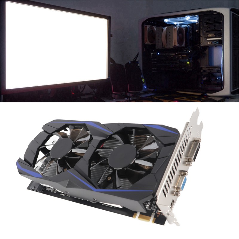 Gaming Graphics Card 192BIT GDDR5 Dual Fan High Definition Multimedia