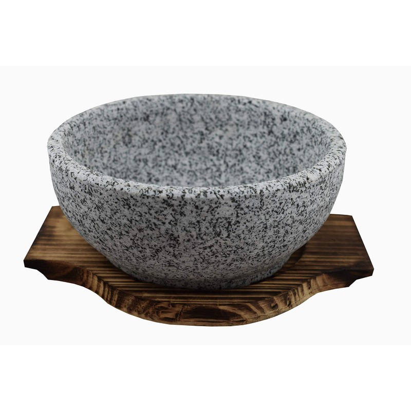 SUNRISE Natural Stone Bowl For Bibimbap and Soup (18 OZ)