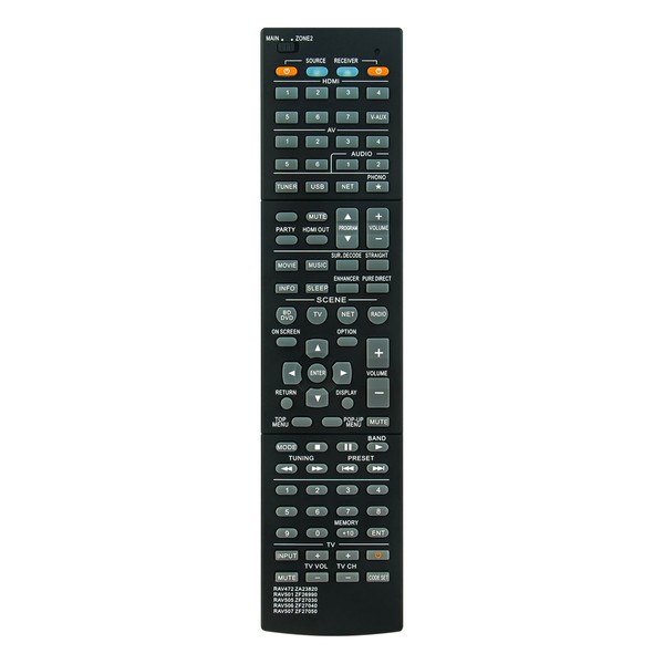 Replacement Remote fit for Yamaha RAV472 RAV507 RAV506 RAV505 RAV501