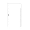 Personal Blank dividers 6 tabs - white