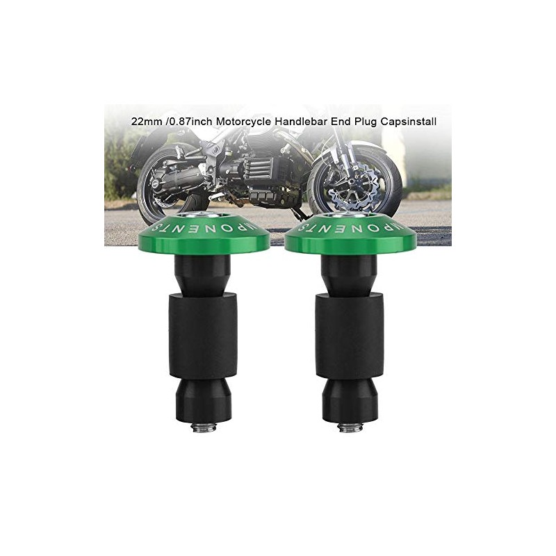 Handlebar Plug, 22 mm 7/8 Inch Rubber Motorcycle Handlebar End