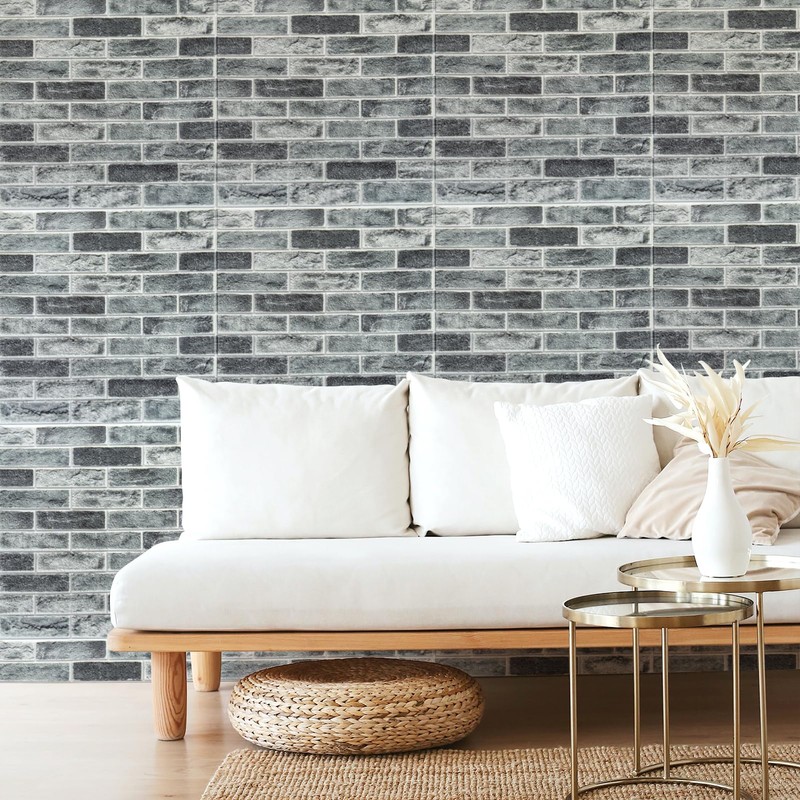 Art3d 52.5 Square Feet (Pack Of 10) Wall Panel Brick,