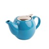 Olympia CAF� Teapot 510Ml Blue with New Useful Features for