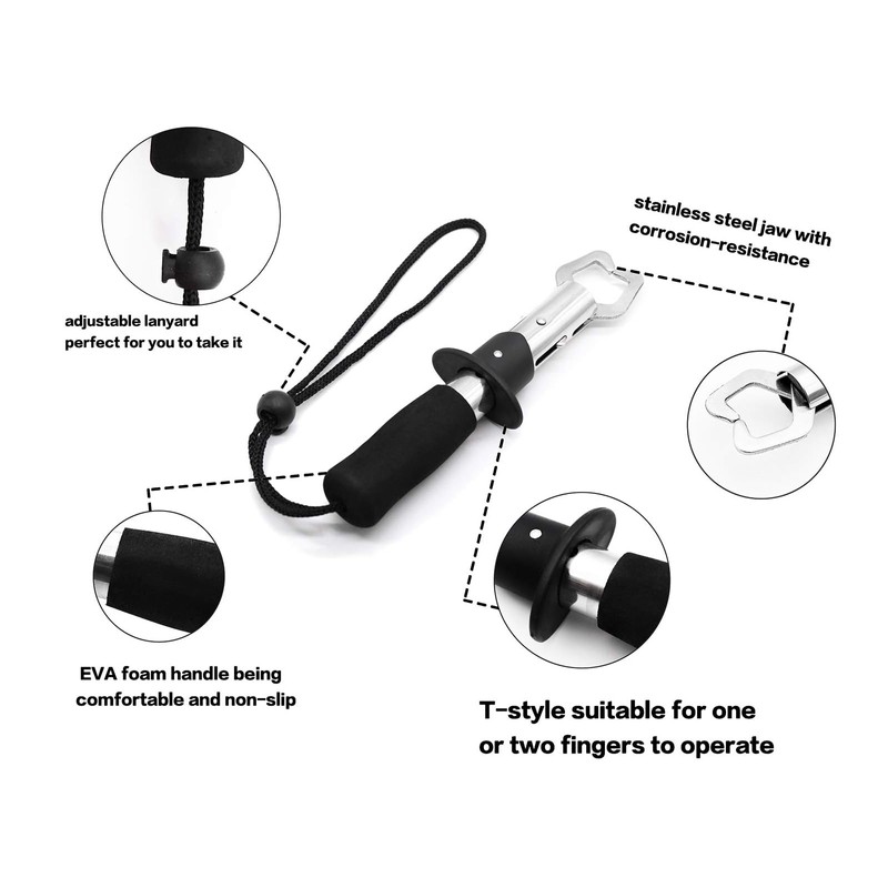 Fishing Tool Kit Fishing Pliers Fish Gripper Fishing Scale Fish
