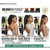 Bobbi Boss Bundle Unprocessed Human Hair Drawstring Ponytail Straight 18"