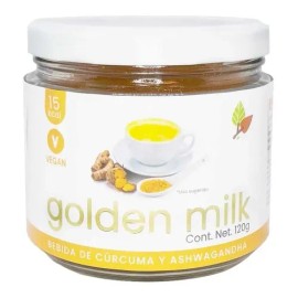 Cúrcuma Orgánica y Saludable Golden Milk 120g