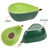 Cabilock Avocado Shaped Ceramic Bowl for Salad Fruits Desserts and