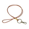 GENIQUE leather lanyards for id badges, key leather lanyard, 21