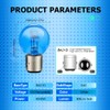 SOFOC -BA21D Motorcycle Halogen Headlight G40 Lamp Low Beam Design