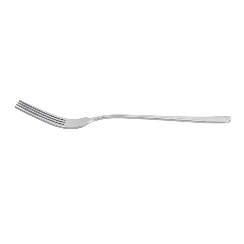 Olympia Harley Stainless Steel Table Forks (Pack of 12), Silver,