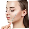 Healeved 2pcs Stainless Steel Face Scraper Tool Pore Extractor for