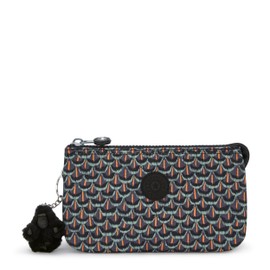 Kipling Unisex Creativity L Large Purse, Geo Feather, Unit size