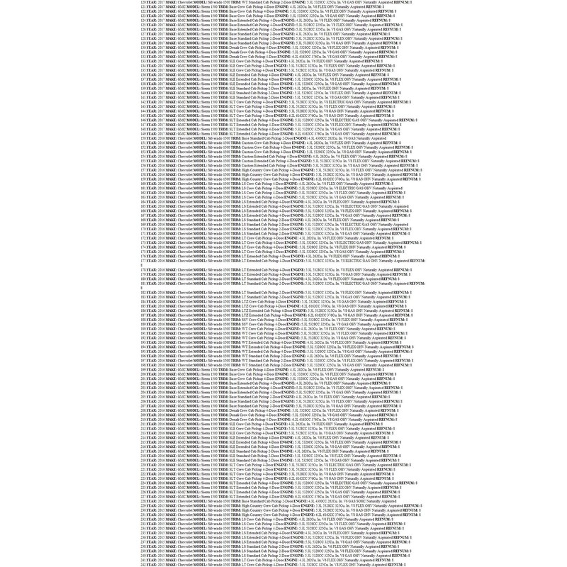 GM 12639010 Gasket, Vacuum Pump