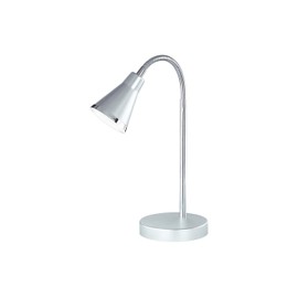 Reality Leuchten Table Lamp LED with Flex Arm and 3.8 Watt LED SMD 350 Lumen, 3000 K Diameter: 11.5 CM, Titanium, R52711187