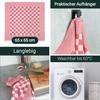 ZOLLNER 352 Tea Towels, 65 x 65 cm, 100% Cotton,