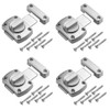 XINMEIWEN 4Pack Rotate Bolt Door Catch Gate Catches Security Door