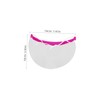 Healeved 50pcs Goggles Face Mask for Hair Stylist Shower Eyelash