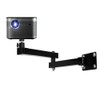 Lyaciomn Foldable Projector Wall Mount Universal Adjustable Ceiling Wall Projector
