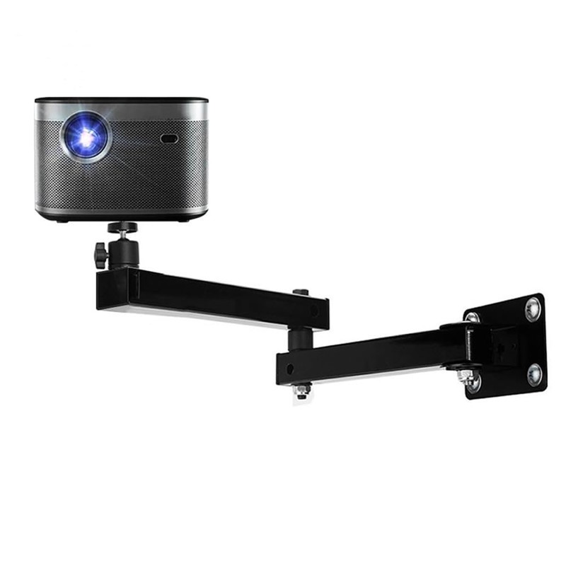 Lyaciomn Foldable Projector Wall Mount Universal Adjustable Ceiling Wall Projector