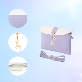 AISPARKY Small Crossbody Bags for Teens Girls Cute Lovely Kids Handbags Shoulder Bags Purse Gifts for Little Girls (Multiple Colors)