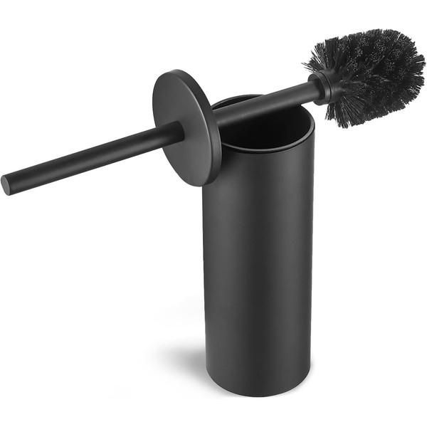 Generic Toilet Brush and Holder,Stainless Steel Toilet Brushes for Bathroom,