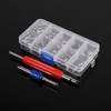 102pcs Assortment A/C R134a/R12 Refrigeration Tire Valve Stem Cores Tool