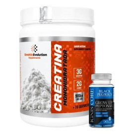 Glúteo Peptonas Bp Y Creatina Con Carbs 900g Genetic Evol