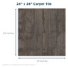 Shaw Carpet Tile - Vittoria | 24"x24" | Glue Down