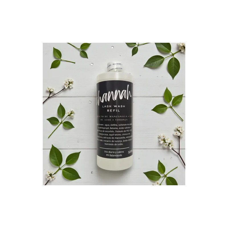 Shampoo Para Pestañas, Extensiónes De Pestañas 500ml