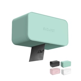 SVD.PET Dispensador De Bolsas Para Caca De Perro, Dispensador De Bolsas De Basura Para Montaje En Pared Con Tapa Magnética Con Capacidad Para 8 Rollos De Bolsas De Basura, Montaje En Pared Interior/Ex
