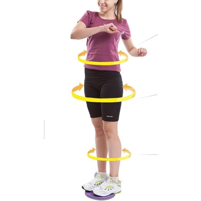 Twistboard Spin Board Balance Disc Spin Trainer Torsion Diet Core