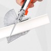 Qixuer 2 Pieces Multi Angle Miter Shear Cutter Hand Tools,Mitre