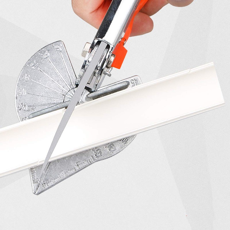 Qixuer 2 Pieces Multi Angle Miter Shear Cutter Hand Tools,Mitre