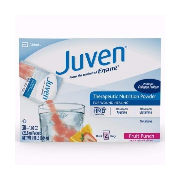Medline Juven Powder Nutritional Supplement (Fruit Punch, Packaging : 30EachCarton)