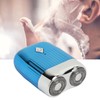 Electric Hair Clipper Double Cutter Heads Washable Stainless Steel Men