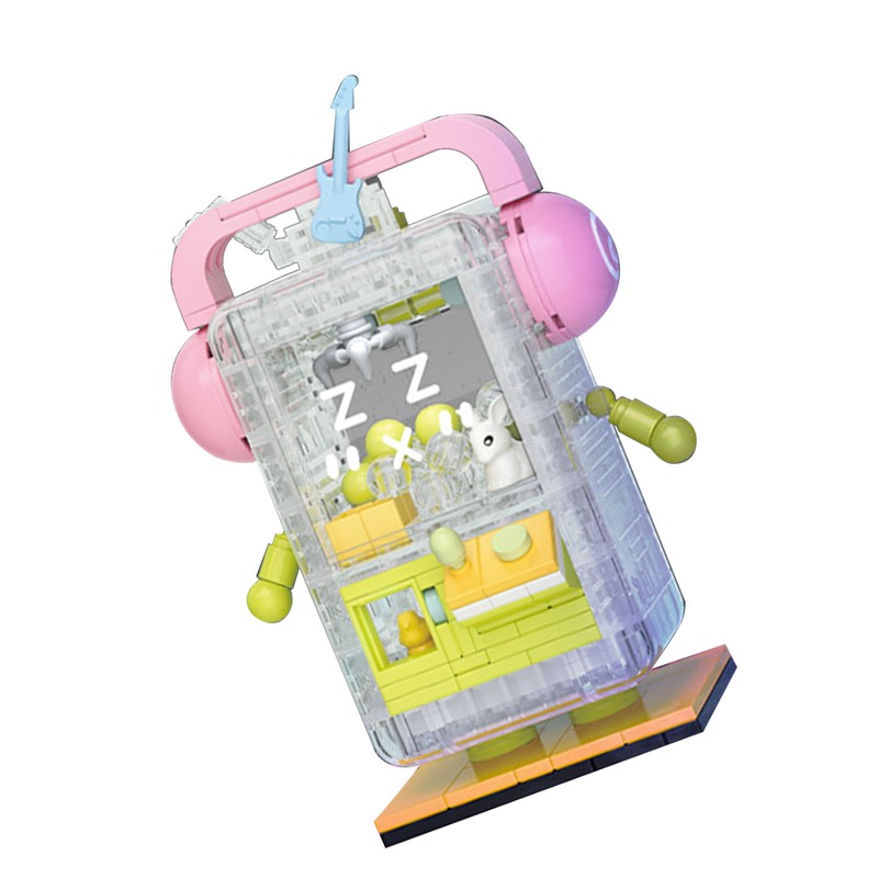 Doll Machine Mini Building Blocks Bricks Set Mini Claw Catch