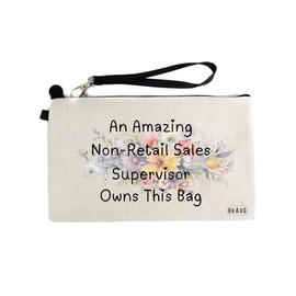 Gifts or Presents for Non-Retail Sales Supervisors, an Amazing Non-Retail Sales Supervisor Owns This Bag, Cosmetic Bags, Pencil Case - cb1269