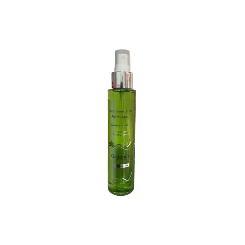 Kit Élégance Cosmetics, Loción Humectante de Té Verde + Desmaquillante