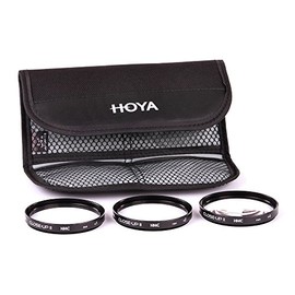 Hoya NAHLINSE SET2 (+1 +2 +4) Close-up Kit schwarz 62 mm