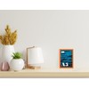 Almost Frameless A5 Orange Picture Frame Fits A5 (14.8 x