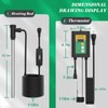 1500W Titanium Fully Submersible Portable Pool Immersion Water Heater, Waterproof