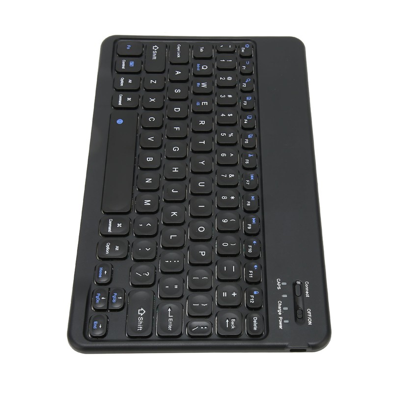 10in Wireless Bluetooth Keyboard Ultra Thin Stable Connection Quiet Waterproof